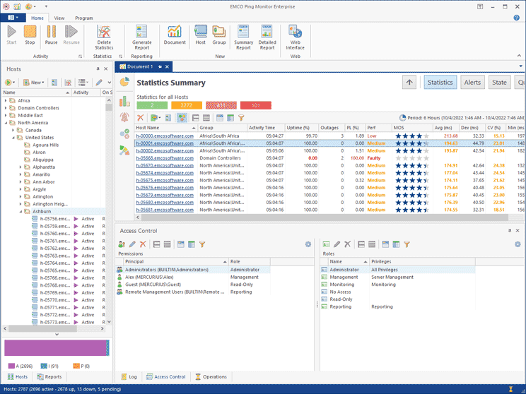 Free Ping Monitor with Email Alerts - EMCO Ping Monitor